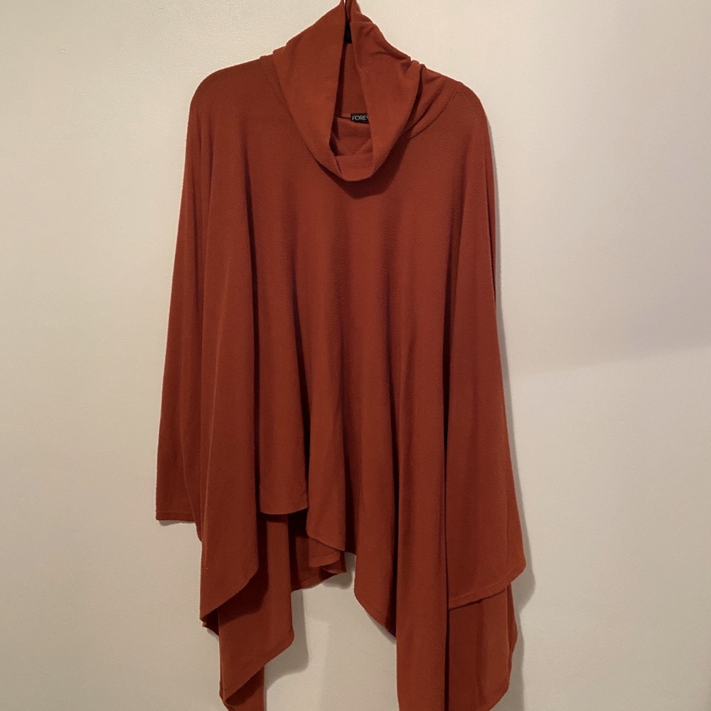 Plus Size Poncho